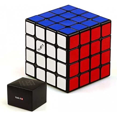 QiYi Valk 4x4x4 Cube Standard Magnetic Black